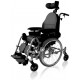 Fauteuil roulant manuel Weely tres confortable capacite de charge de 140 kg - FMW10