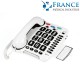 TÉLÉPHONE FILAIRE Grosses touches GEEMARC CL100 Compatible appareil auditif-GEE001
