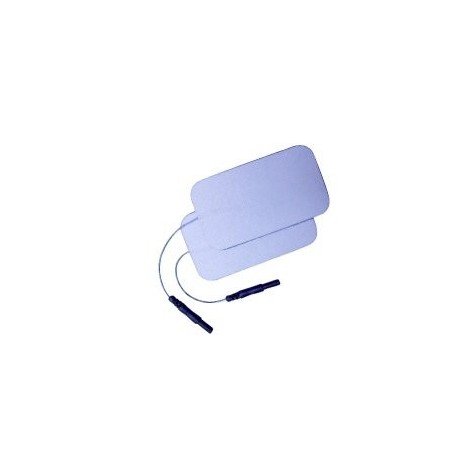 ÉLECTRODES WINELEC RECTANGLE 89X50 MM, QTÉ 4-6004