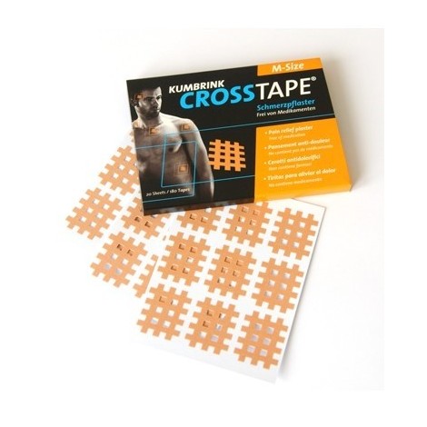 CROSS TAPE® 20 feuilles x9 TailleM CONTRE Pb MUSCULAIRES CIRCULATOIRES-2830