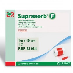 Pansement film polyuréthane Suprasorb®F 10cmx1m Rouleau -82084