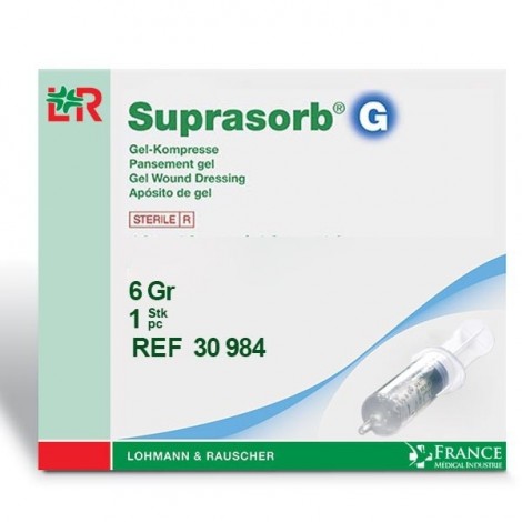 Suprasorb® G - seringues hydrogel 10 seringues 6 grammes - 30984