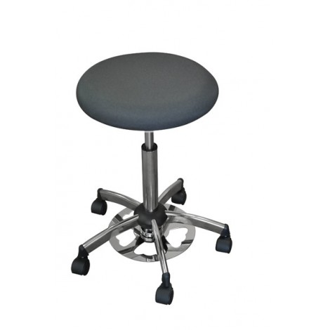 Tabouret Commande au pied Réglable en hauteur de 570 à 650 mm - 1064/5