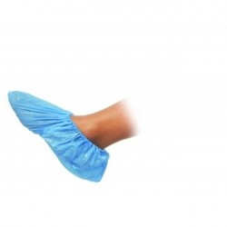 40 Surchaussures Imperméables Bleues - Anti-Dérapantes - Grande Taille