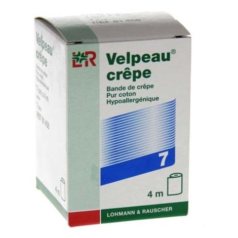 Bandes Velpeau® Crêpe HB 4 m x 7 cm - 32401